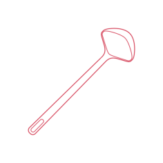 Objects Cooking Utensils Ikea Fullandad Soup Ladle Sketch Drawing Svg, Free Vectors File